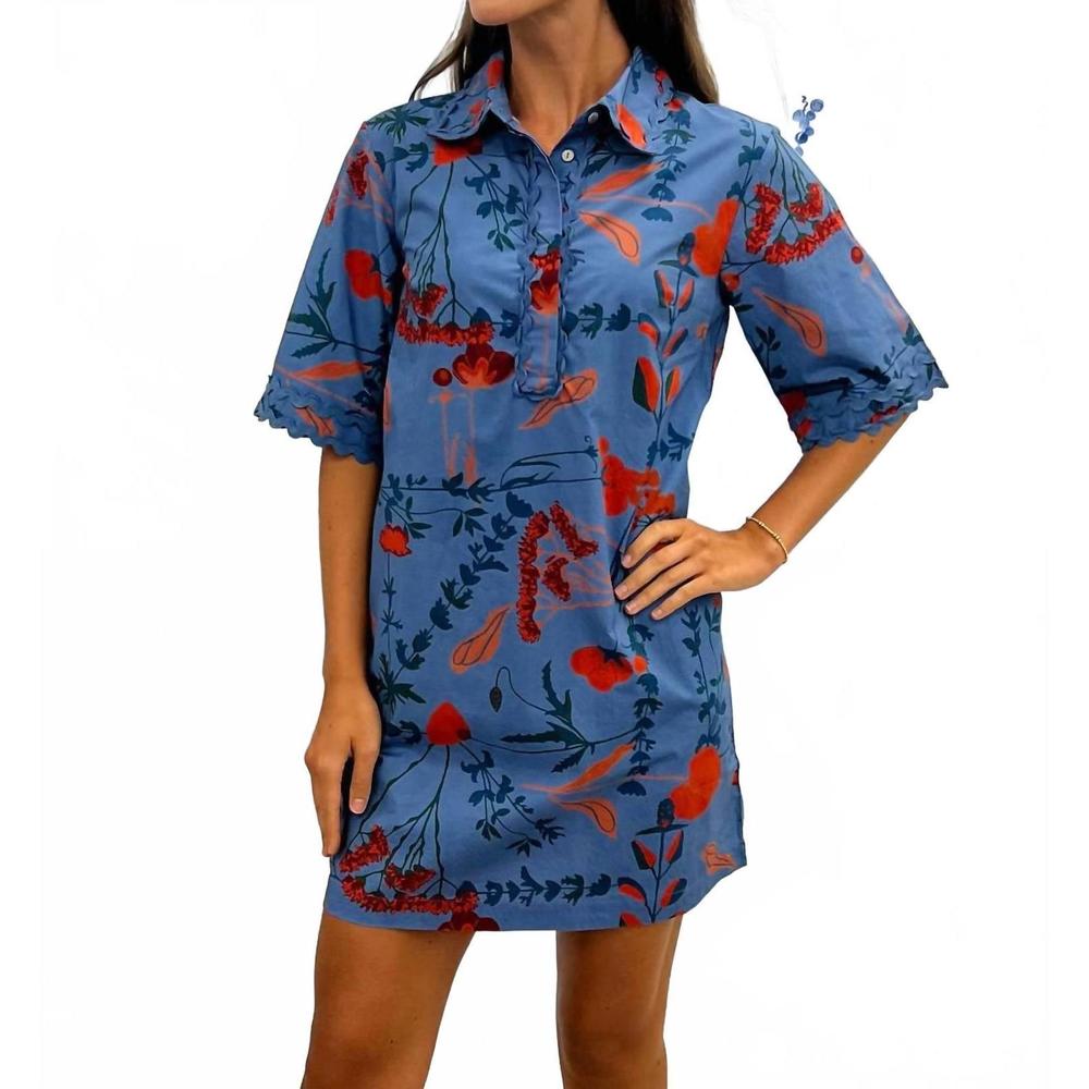 NEW OLIPHANT collared shirt dress in bartram - Picture 3 of 3